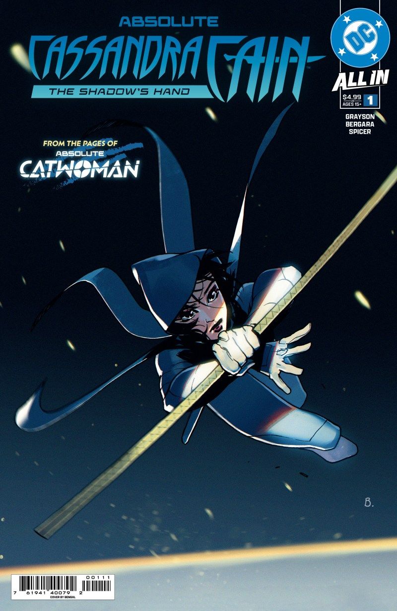 ABSOLUTE CASSANDRA CAIN SHADOWS HAND #1 OS CVR A BENGAL DC COMICS (16th September 2026) ABSOLUTE CASSANDRA CAIN SHADOWS HAND #1 OS CVR A BENGAL DC COMICS (16th September 2026)