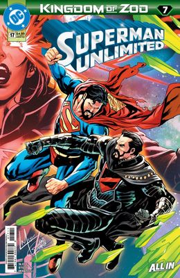 SUPERMAN UNLIMITED #17 CVR A LUCAS MEYER CONNECTING DC COMICS (16th September 2026) SUPERMAN UNLIMITED #17 CVR A LUCAS MEYER CONNECTING DC COMICS (16th September 2026)