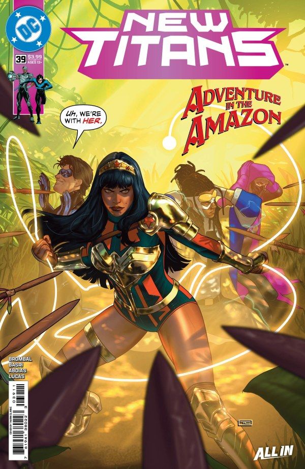 NEW TITANS #39 CVR A TAURIN CLARKE DC COMICS (16th September 2026)