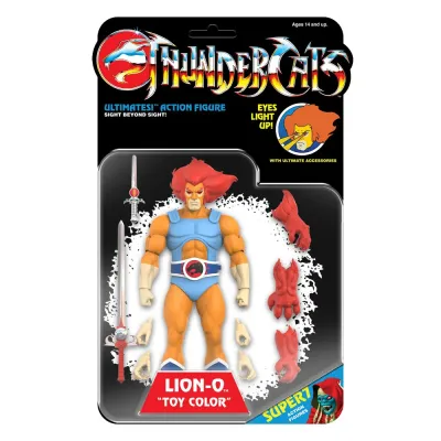 Super7 ThunderCats ULTIMATES! SDCC 2026 - Lion-O (LED Eyes, Toy Colour) Super7 ThunderCats ULTIMATES! SDCC 2026 - Lion-O (LED Eyes, Toy Colour)