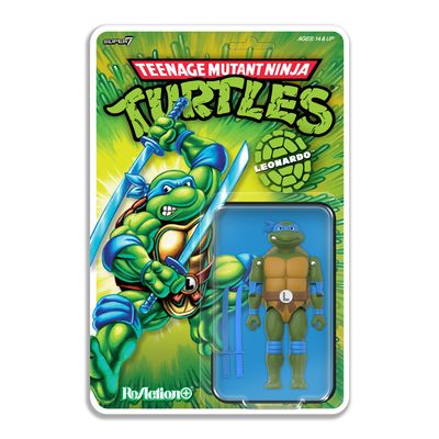 **PRE ORDER** Super7 Teenage Mutant Ninja Turtles ReAction+ Wave 2 Leonardo **PRE ORDER** Super7 Teenage Mutant Ninja Turtles ReAction+ Wave 2 Leonardo