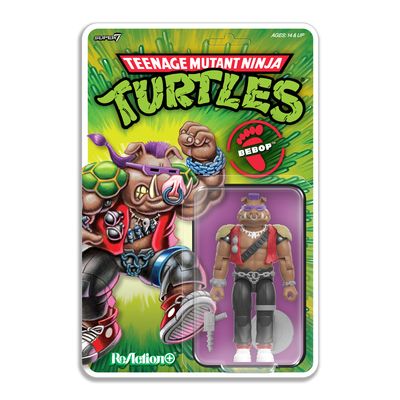 **PRE ORDER** Super7 Teenage Mutant Ninja Turtles ReAction+ Wave 2 Bebop **PRE ORDER** Super7 Teenage Mutant Ninja Turtles ReAction+ Wave 2 Bebop