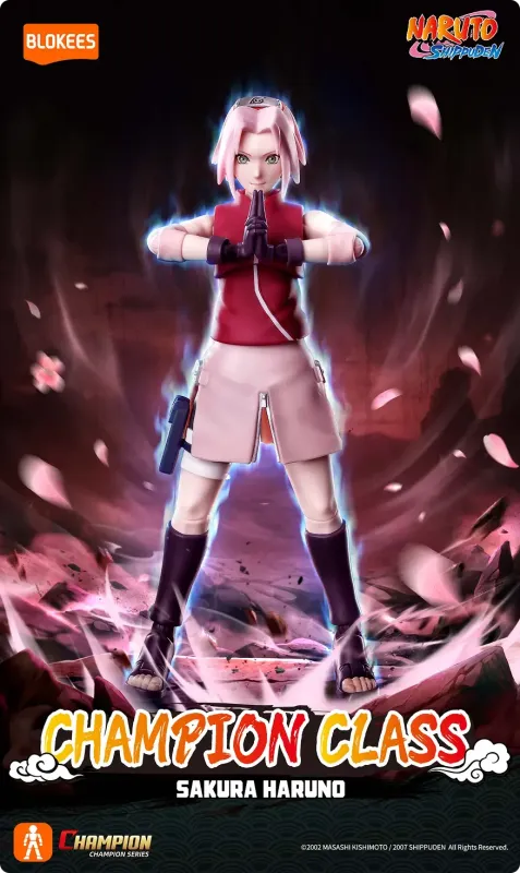 ***PRE-ORDER*** Blokees Naruto: Shippuden Champion Class 07 Sakura Haruno Model Kit