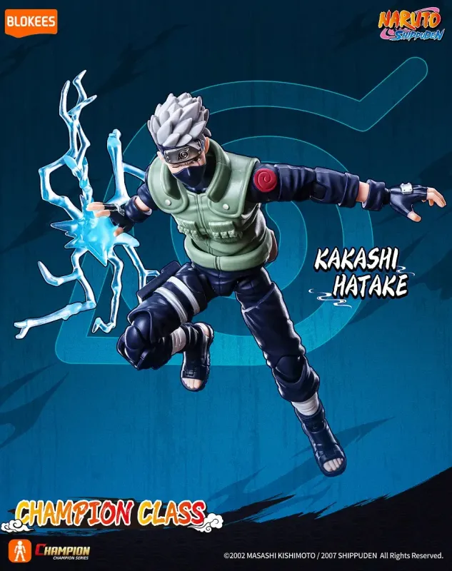 ***PRE-ORDER*** Blokees Naruto: Shippuden Champion Class 06 Kakashi Hatake Model Kit