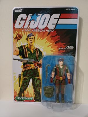Super7 - G.I. Joe ReAction Cartoon Flint Figure Super7 - G.I. Joe ReAction Cartoon Flint Figure