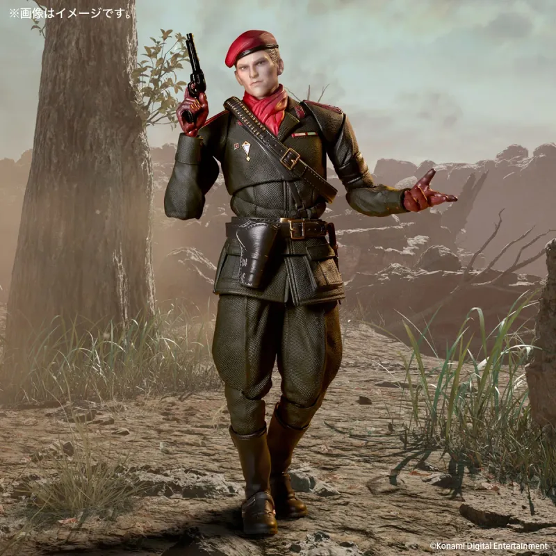 **PRE-ORDER** Kaiyodo Metal Gear Solid Delta: Snake Eater Amazing Yamaguchi Revoltech Ocelot Action Figure