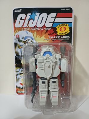 Super7 - G.I. Joe ReAction Cartoon Rock Disguise SNAKE Armour Figure