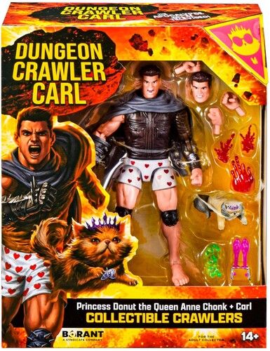 **PRE ORDER** PLAYMATES: 6” DUNGEON CRAWLER CARL: DUNGEON CRAWLER CARL & DONUT ACTION FIGURE **PRE ORDER** PLAYMATES: 6” DUNGEON CRAWLER CARL: DUNGEON CRAWLER CARL & DONUT ACTION FIGURE