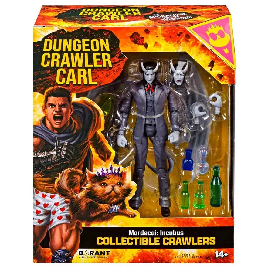 **PRE ORDER** PLAYMATES: 6” DUNGEON CRAWLER CARL: MORDECAI (INCUBUS) ACTION FIGURE **PRE ORDER** PLAYMATES: 6” DUNGEON CRAWLER CARL: MORDECAI (INCUBUS) ACTION FIGURE