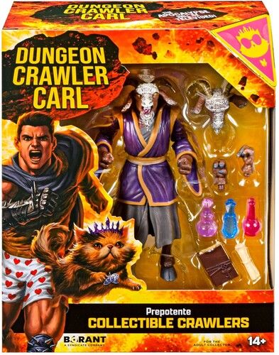 **PRE ORDER** PLAYMATES: 6” DUNGEON CRAWLER CARL: PREPOTENTE ACTION FIGURE **PRE ORDER** PLAYMATES: 6” DUNGEON CRAWLER CARL: PREPOTENTE ACTION FIGURE