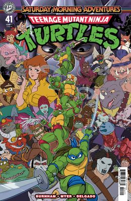 TMNT SATURDAY MORNING ADVENTURES #41 CVR A SARAH MYER IDW COMICS (23rd September 2026)