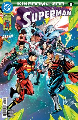 SUPERMAN #42 CVR A LUCAS MEYER CONNECTING DC COMICS (23rd September 2026)