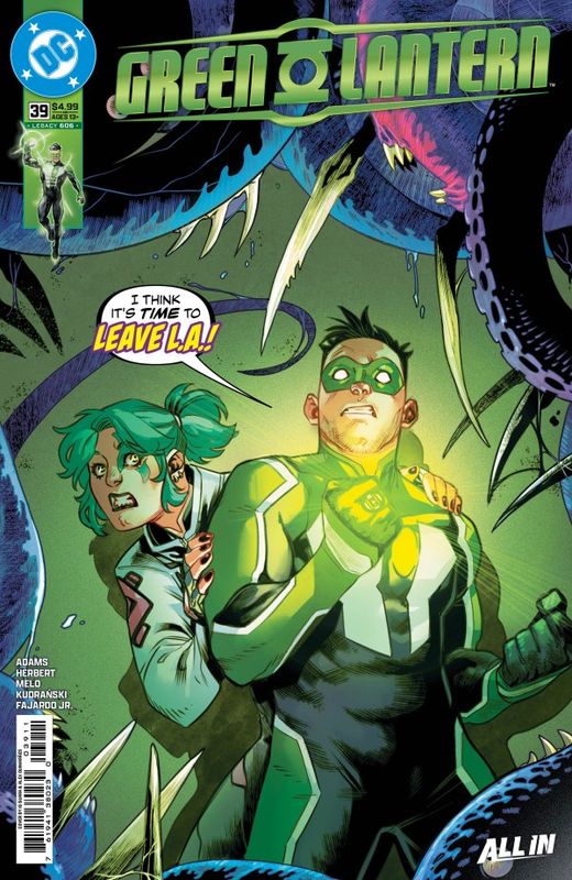 GREEN LANTERN #39 CVR A IG GUARA DC COMICS (23rd September 2026) GREEN LANTERN #39 CVR A IG GUARA DC COMICS (23rd September 2026)