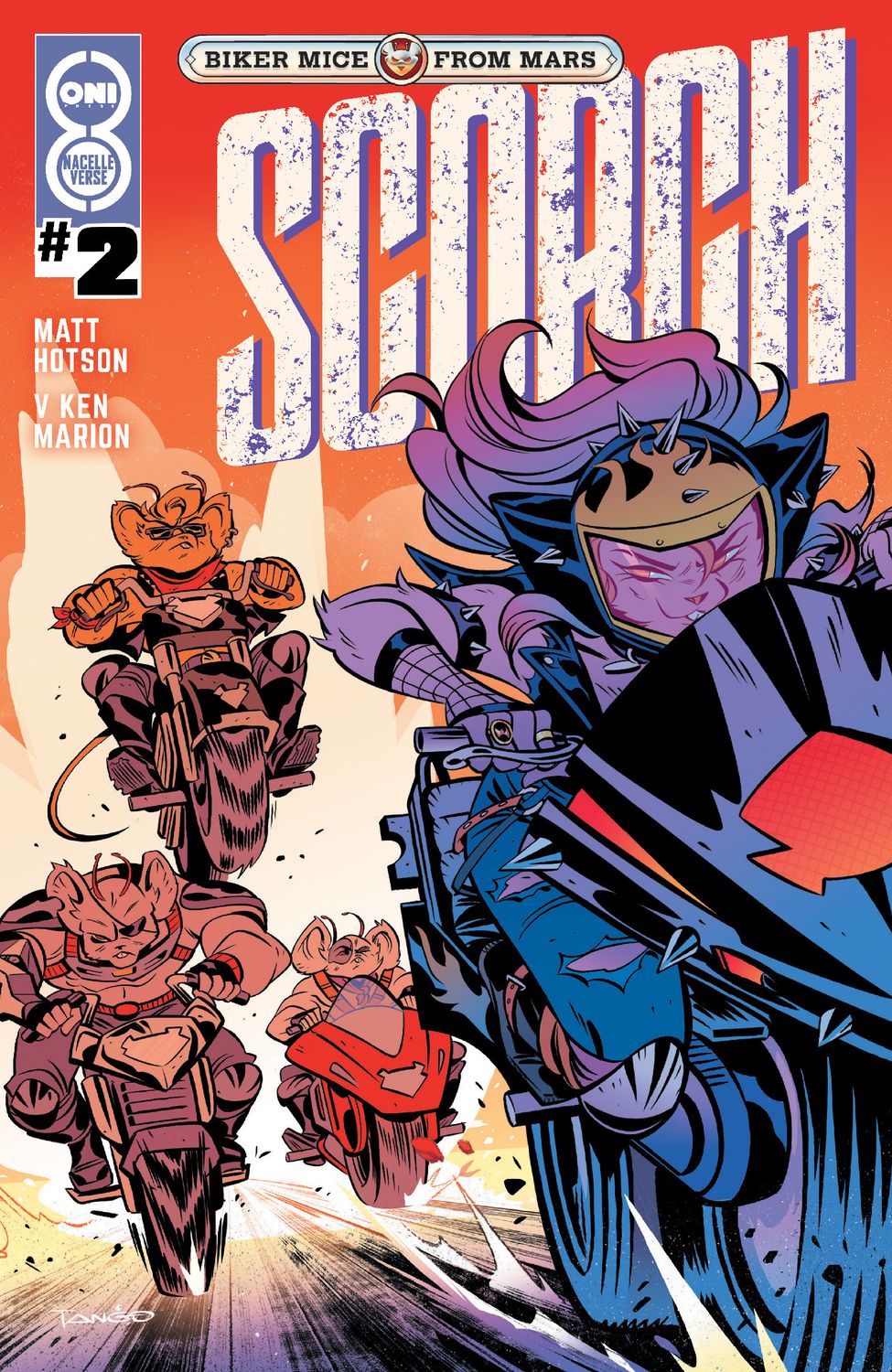 BIKER MICE FROM MARS SCORCH #2 CVR A TANGO ONI PRESS COMICS (23rd September 2026)