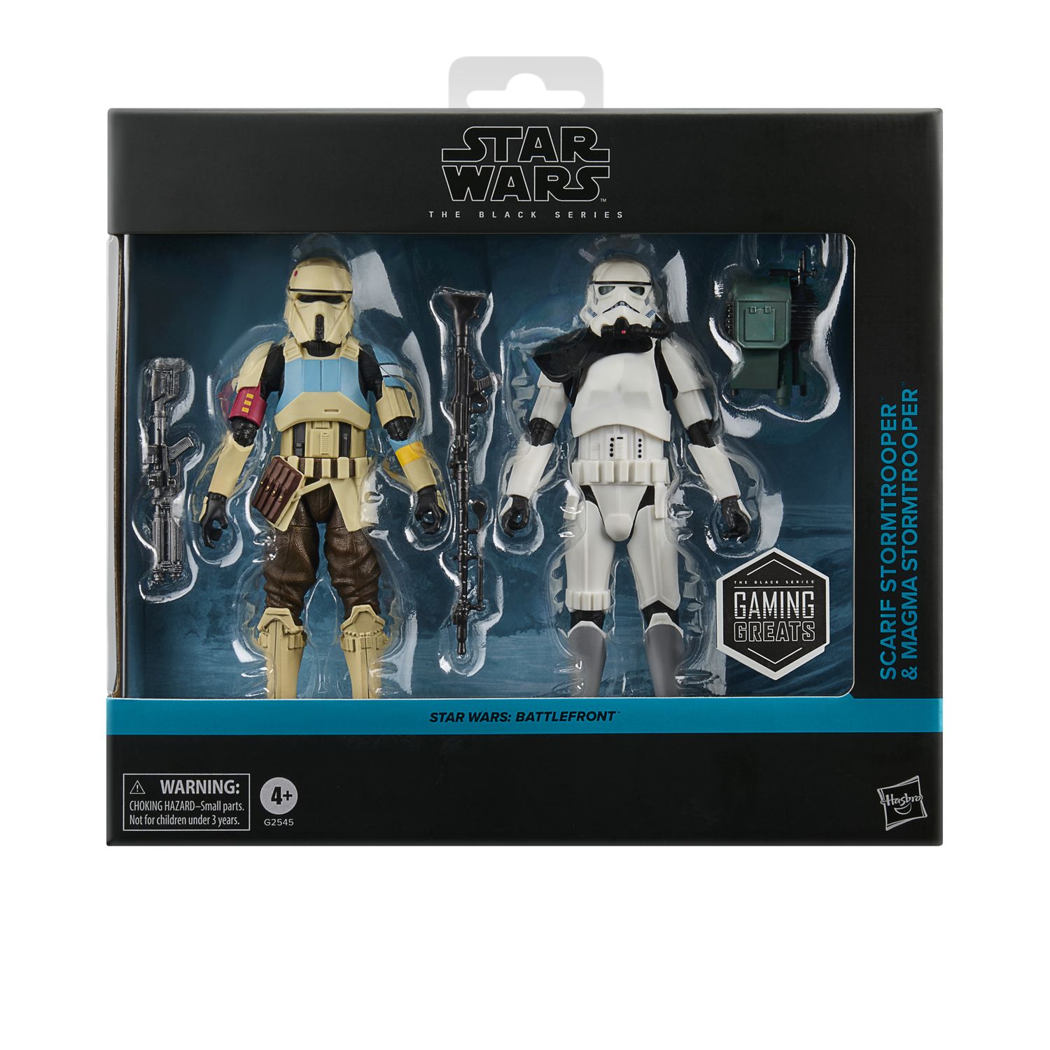 Star Wars The Black Series 6 Star Wars The Black Series 6" Star Wars: Battlefront - Scarif Stormtrooper & Magma Stormtrooper Action Figure 2 pack