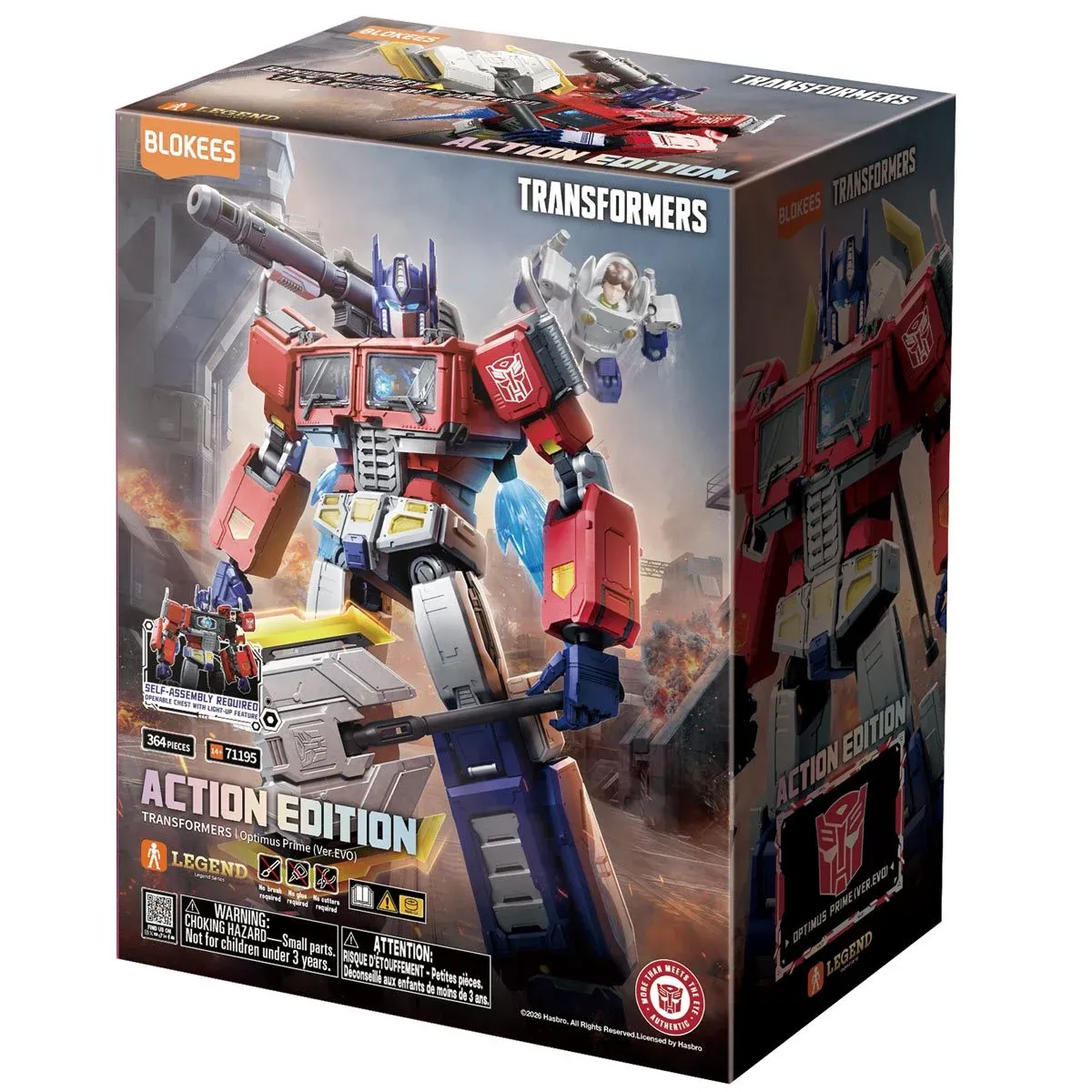 ***PRE-ORDER*** Blokees Transformers EVO Action Edition 07 Optimus Prime Model Kit ***PRE-ORDER*** Blokees Transformers EVO Action Edition 07 Optimus Prime Model Kit