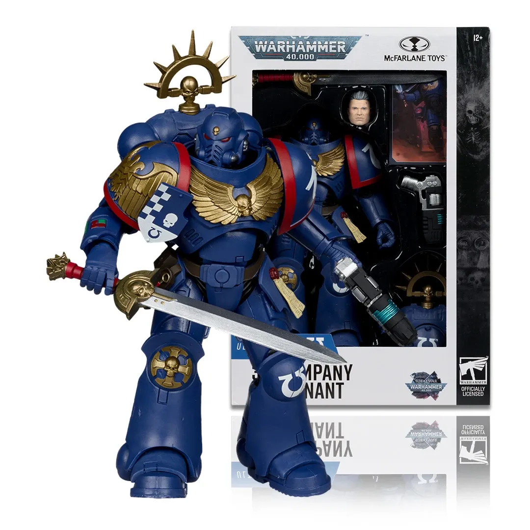 ***PRE-ORDER*** McFarlane Toys Warhammer 40000: Dawn of War 4: Total War 3rd Company Lieutenant: Ultramarines Action Figure ***PRE-ORDER*** McFarlane Toys Warhammer 40000: Dawn of War 4: Total War 3rd Company Lieutenant: Ultramarines Action Figure