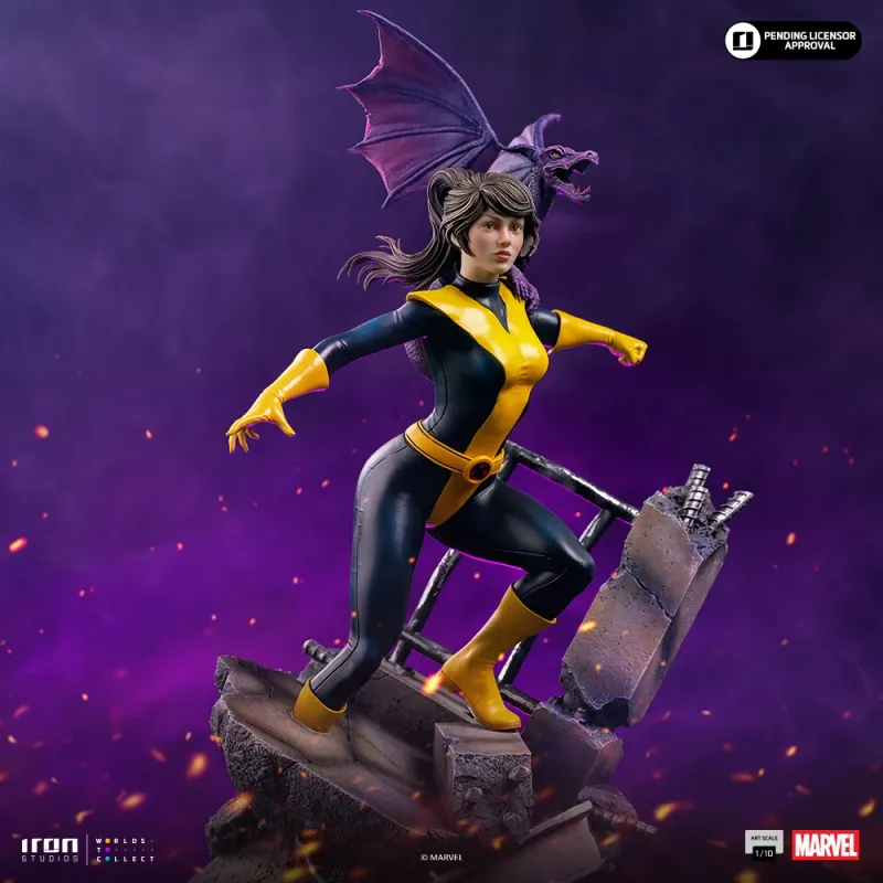 ***PRE-ORDER*** Iron Studios Marvel Comics X Men Battle Diorama Series Art Scale 1/10 Kitty Pryde & Lockheed Statue ***PRE-ORDER*** Iron Studios Marvel Comics X Men Battle Diorama Series Art Scale 1/10 Kitty Pryde & Lockheed Statue