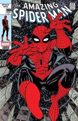 AMAZING SPIDER-MAN #1000 CVR U INC 1-25 ERIK LARSEN VARIANT MARVEL COMICS (30th September 2026) AMAZING SPIDER-MAN #1000 CVR U INC 1-25 ERIK LARSEN VARIANT MARVEL COMICS (30th September 2026)