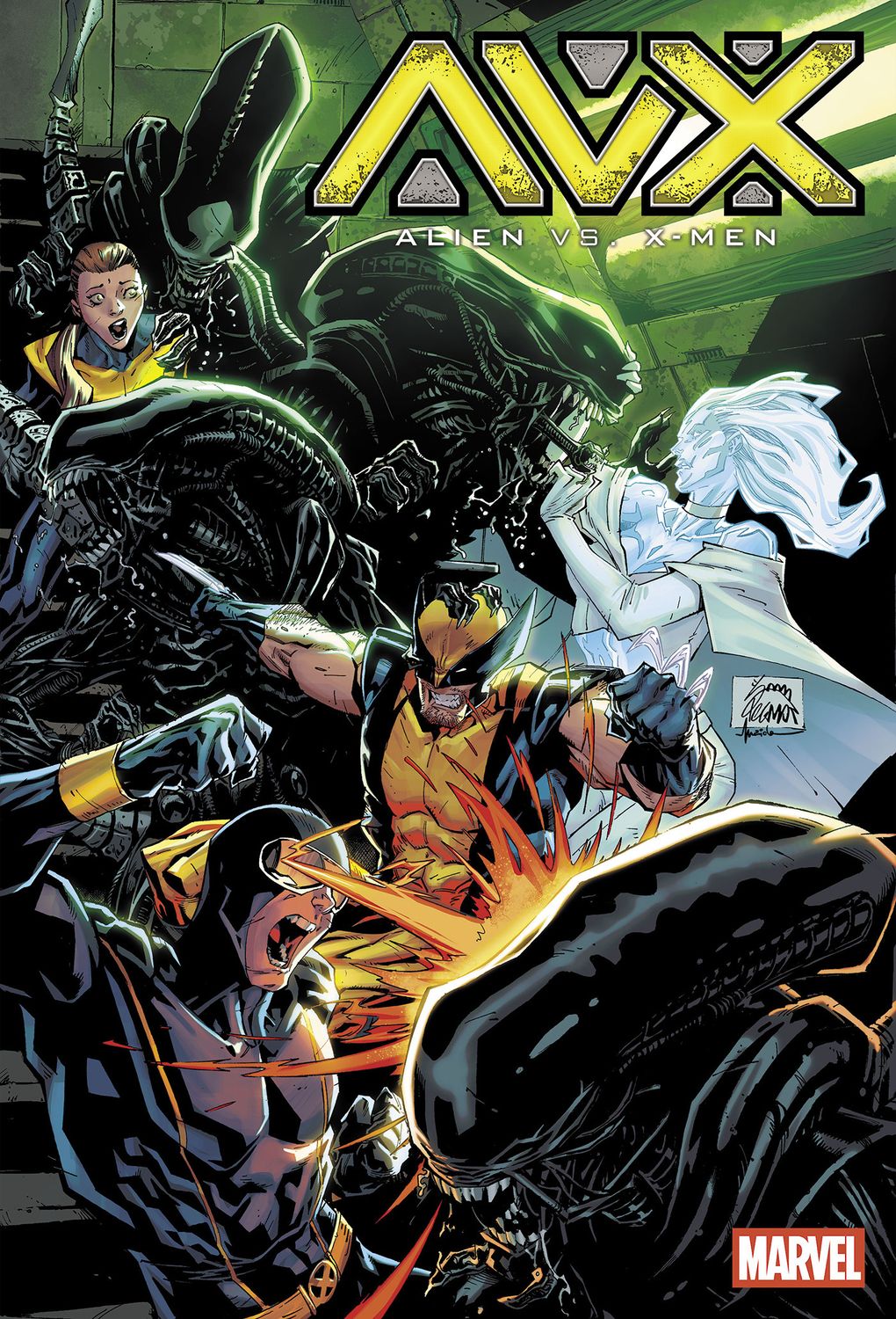 ALIEN VS X-MEN #1 CVR A RYAN STEGMAN MARVEL COMICS (30th September 2026) ALIEN VS X-MEN #1 CVR A RYAN STEGMAN MARVEL COMICS (30th September 2026)