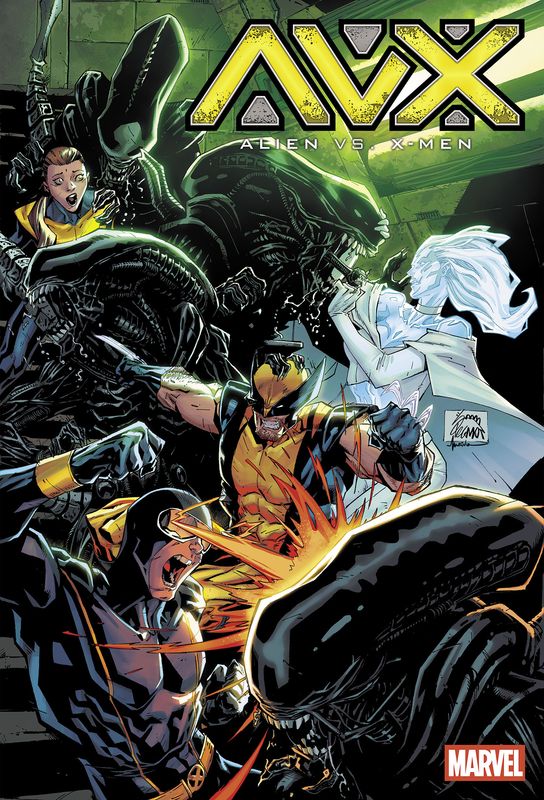 ALIEN VS X-MEN #1 CVR A RYAN STEGMAN MARVEL COMICS (30th September 2026) ALIEN VS X-MEN #1 CVR A RYAN STEGMAN MARVEL COMICS (30th September 2026)