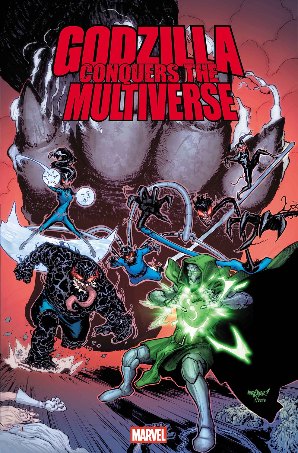GODZILLA CONQUERS THE MULTIVERSE #3 CVR A DAVID MARQUEZ MARVEL COMICS (30th September 2026)