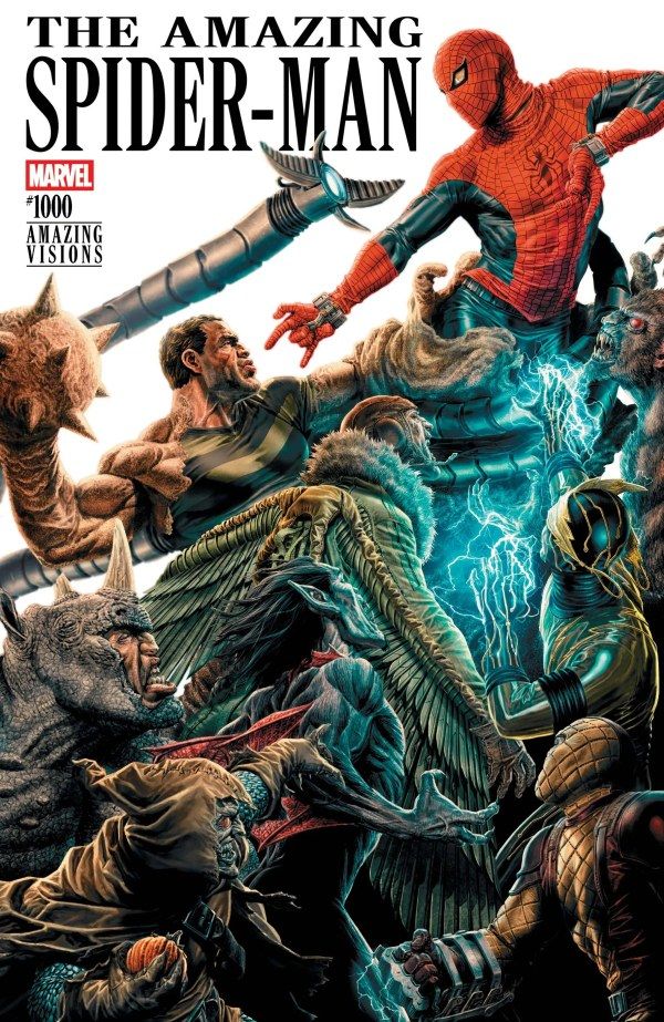 AMAZING SPIDER-MAN #1000 CVR B BERMEJO AMAZING VISIONS VAR MARVEL COMICS (30th September 2026) AMAZING SPIDER-MAN #1000 CVR B BERMEJO AMAZING VISIONS VAR MARVEL COMICS (30th September 2026)