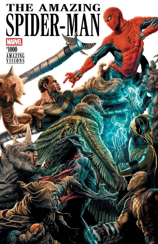 AMAZING SPIDER-MAN #1000 CVR B BERMEJO AMAZING VISIONS VAR MARVEL COMICS (30th September 2026) AMAZING SPIDER-MAN #1000 CVR B BERMEJO AMAZING VISIONS VAR MARVEL COMICS (30th September 2026)