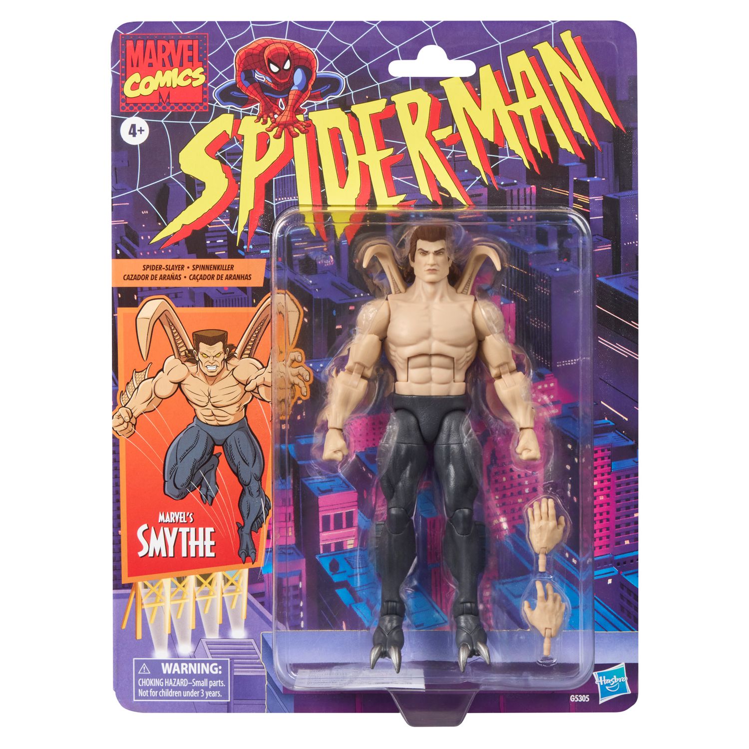 ***PRE-ORDER*** Marvel Legends Spider Man: The Animated Series Retro Marvel's Smythe Action Figure ***PRE-ORDER*** Marvel Legends Spider Man: The Animated Series Retro Marvel's Smythe Action Figure