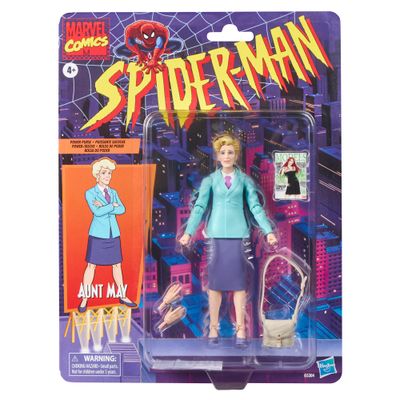 ***PRE-ORDER*** Marvel Legends Spider Man: The Animated Series Retro Aunt May Action Figure ***PRE-ORDER*** Marvel Legends Spider Man: The Animated Series Retro Aunt May Action Figure