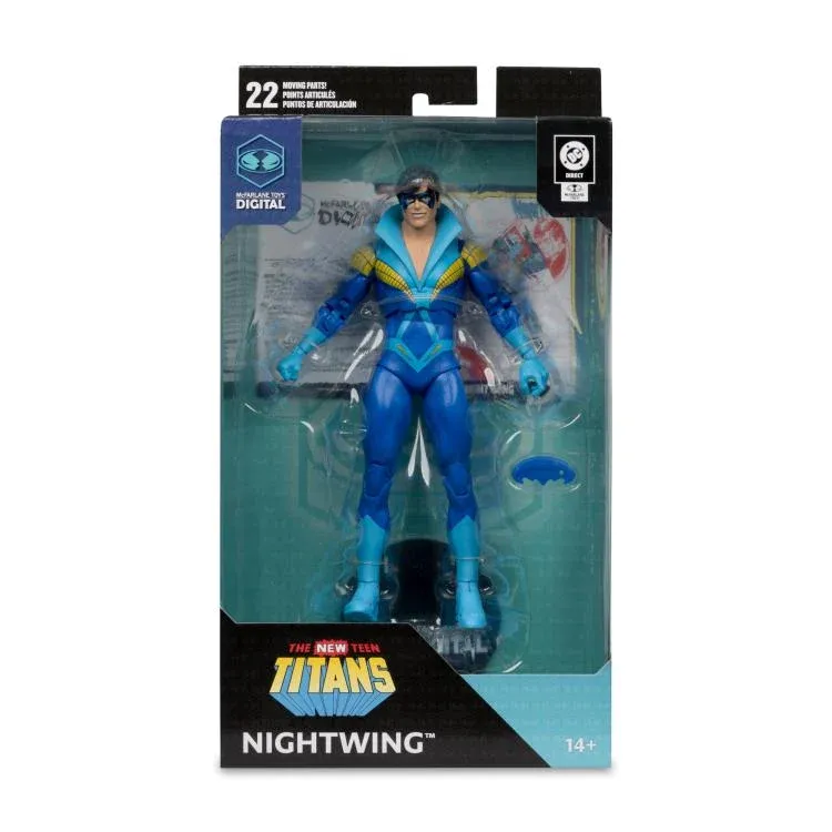 MCFARLANE TOYS 7 MCFARLANE TOYS 7" DC DIRECT Nightwing (Teen Titans) Digital Collectible