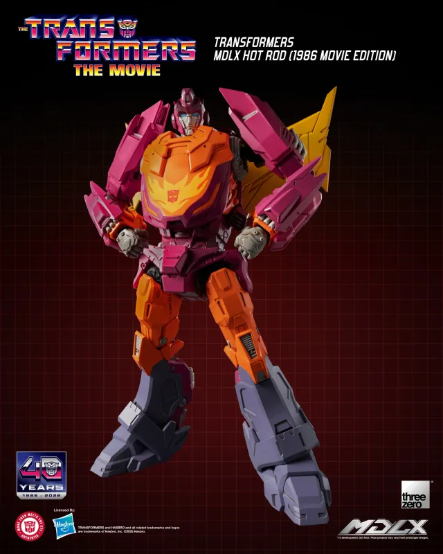 ***PRE ORDER*** Threezero MDLX The Transformers: The Movie 40th Anniversary Hot Rod (1986 Movie Edition) Action Figure ***PRE ORDER*** Threezero MDLX The Transformers: The Movie 40th Anniversary Hot Rod (1986 Movie Edition) Action Figure