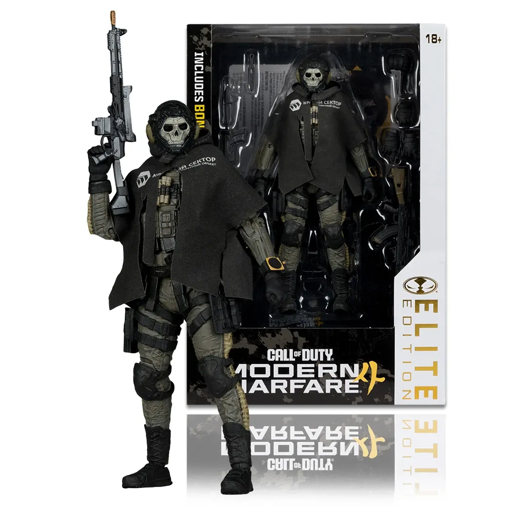 ** PRE-ORDER** McFarlane Toys 7IN Elite Edition Call of Duty: Modern Warfare 4: Ghost Action Figure ** PRE-ORDER** McFarlane Toys 7IN Elite Edition Call of Duty: Modern Warfare 4: Ghost Action Figure