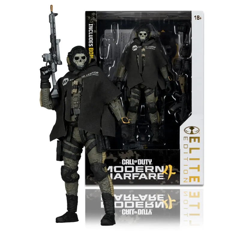 ** PRE-ORDER** McFarlane Toys 7IN Elite Edition Call of Duty: Modern Warfare 4: Ghost Action Figure