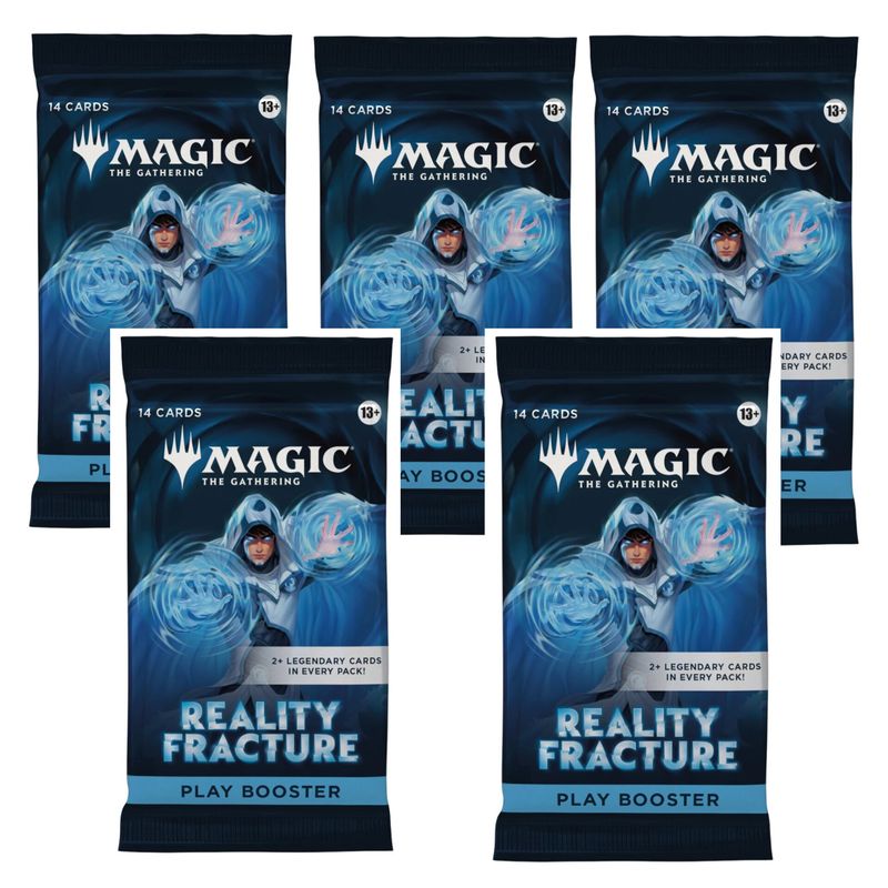 Magic the Gathering: Reality Fracture 5x Play Booster Magic the Gathering: Reality Fracture 5x Play Booster
