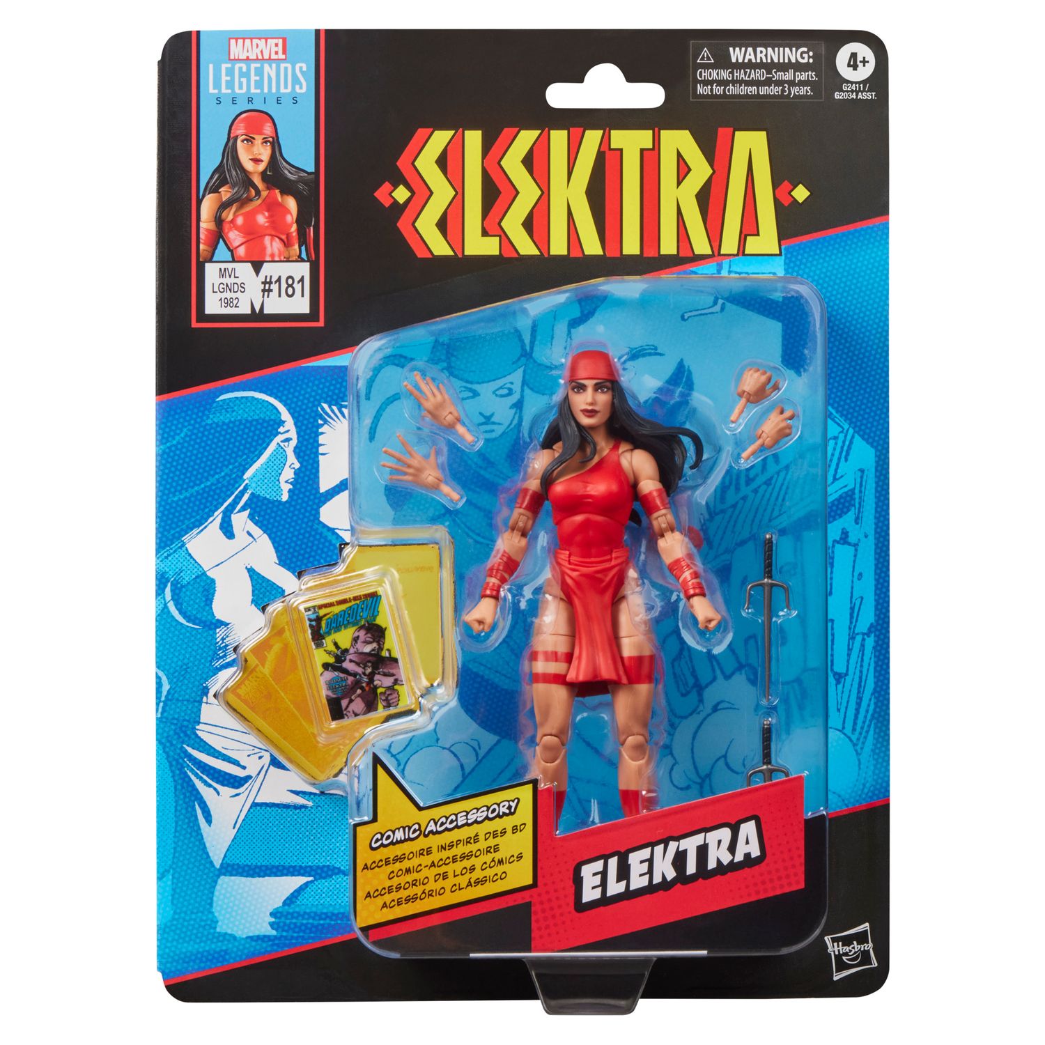 ***PRE-ORDER*** Marvel Legends Comic Inspired Wave 3 Elektra Action Figure ***PRE-ORDER*** Marvel Legends Comic Inspired Wave 3 Elektra Action Figure