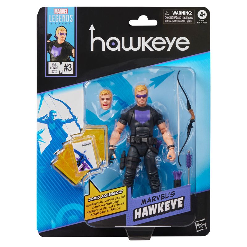 ***PRE-ORDER*** Marvel Legends Comic Inspired Wave 3 Marvel's Hawkeye Action Figure ***PRE-ORDER*** Marvel Legends Comic Inspired Wave 3 Marvel's Hawkeye Action Figure