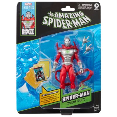 ***PRE-ORDER*** Marvel Legends Comic Inspired Wave 3 Spider Man (Doom Suit) Action Figure ***PRE-ORDER*** Marvel Legends Comic Inspired Wave 3 Spider Man (Doom Suit) Action Figure