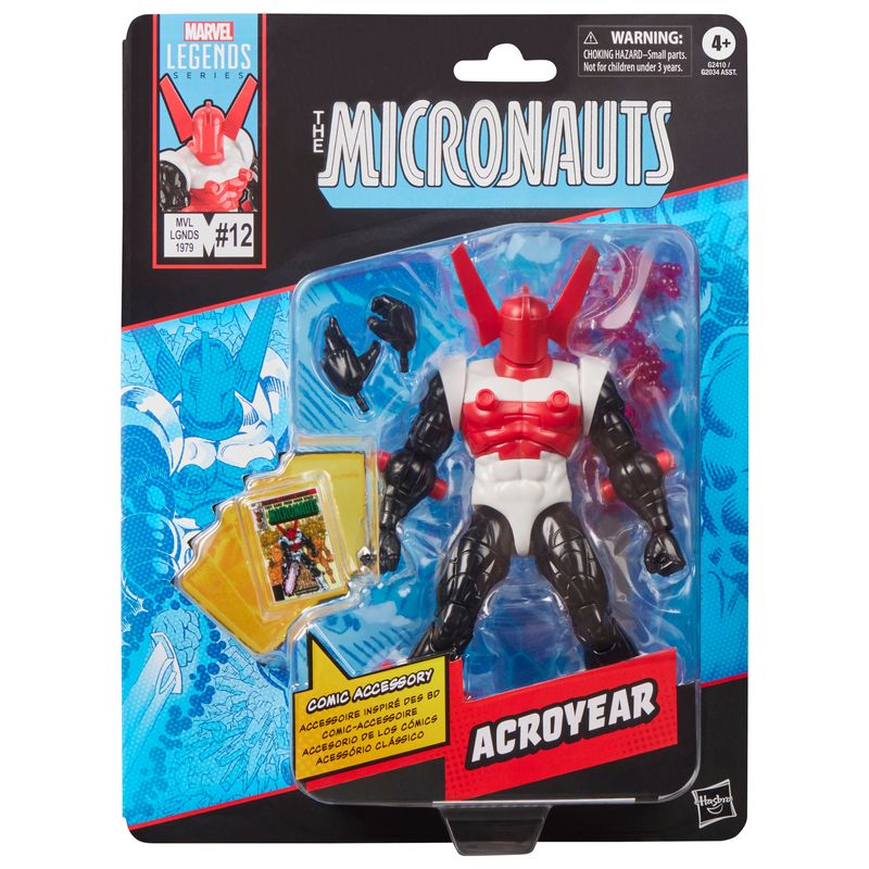 ***PRE-ORDER*** Marvel Legends Comic Inspired Wave 3 Micronauts Acroyear Action Figure ***PRE-ORDER*** Marvel Legends Comic Inspired Wave 3 Micronauts Acroyear Action Figure