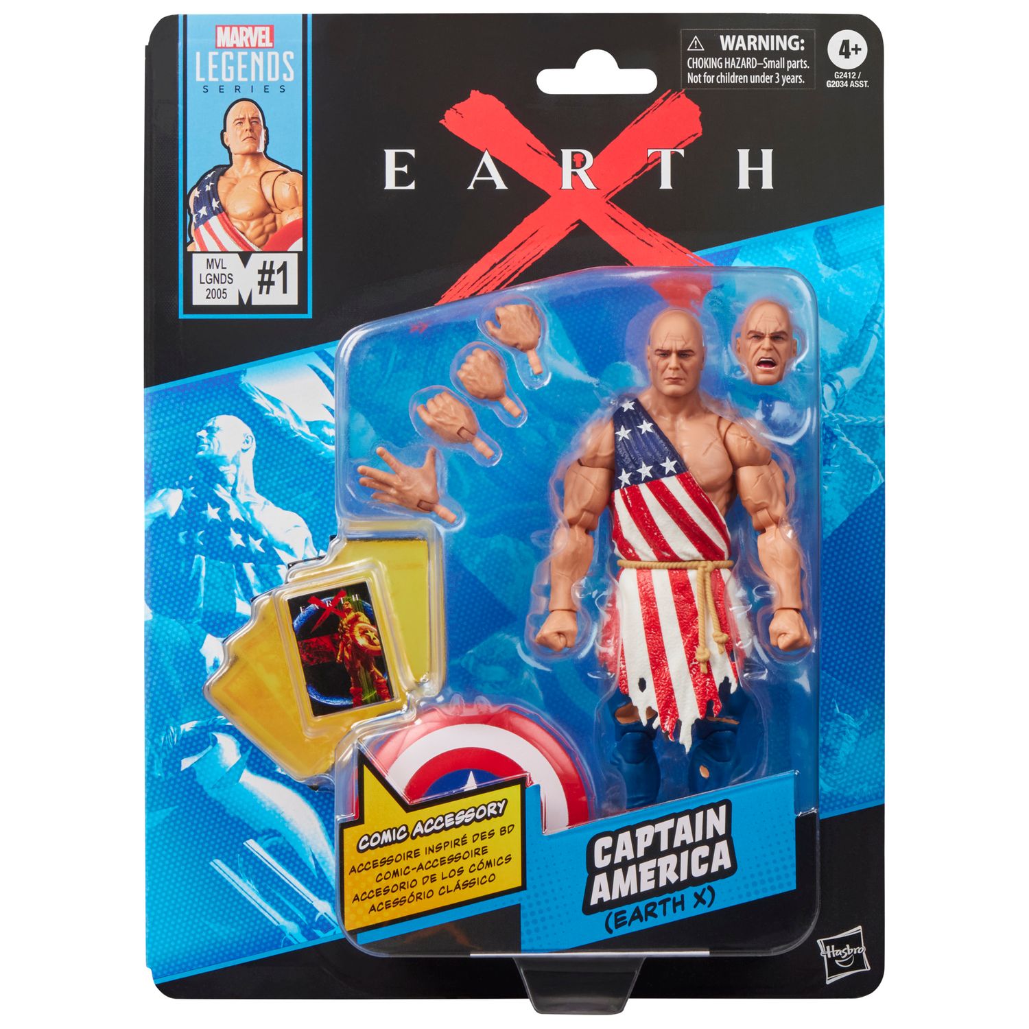 ***PRE-ORDER*** Marvel Legends Comic Inspired Wave 3 Captain America (Earth X) Action Figure ***PRE-ORDER*** Marvel Legends Comic Inspired Wave 3 Captain America (Earth X) Action Figure