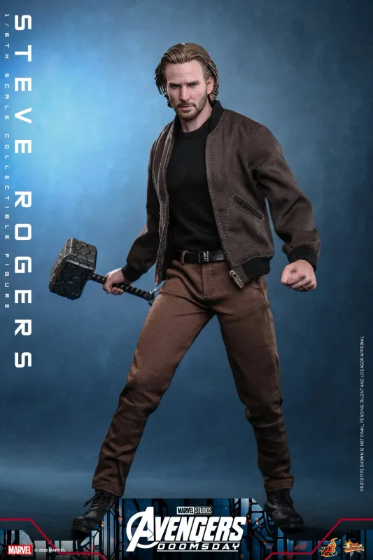 ***PRE ORDER*** Hot Toys 1/6th Scale Avengers: Doomsday Steve Rogers Collectible Figure ***PRE ORDER*** Hot Toys 1/6th Scale Avengers: Doomsday Steve Rogers Collectible Figure