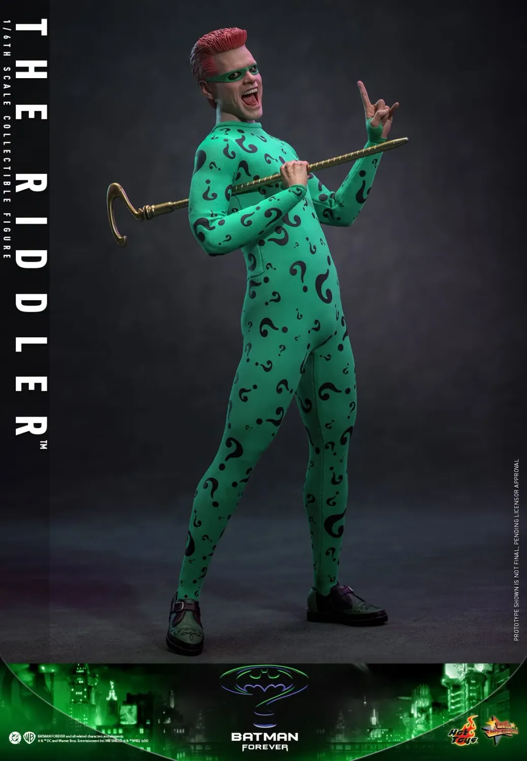 ***PRE ORDER*** Hot Toys 1/6 Batman Forever The Riddler Figure