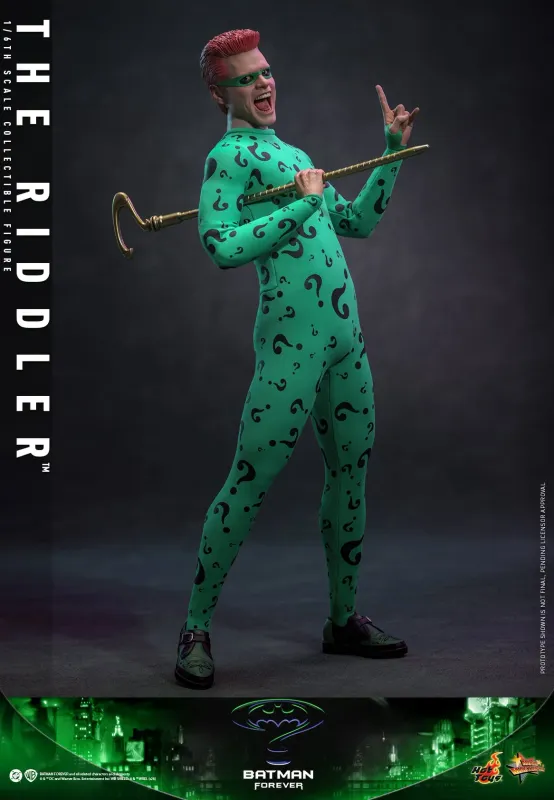 ***PRE ORDER*** Hot Toys 1/6 Batman Forever The Riddler Figure ***PRE ORDER*** Hot Toys 1/6 Batman Forever The Riddler Figure