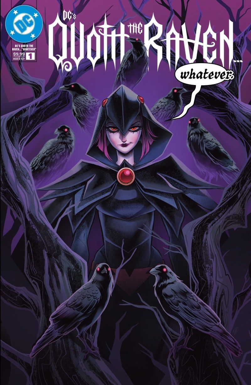 DCS QUOTH THE RAVEN WHATEVER #1 OS CVR A SWEENEY DC COMICS (7th October 2026) DCS QUOTH THE RAVEN WHATEVER #1 OS CVR A SWEENEY DC COMICS (7th October 2026)