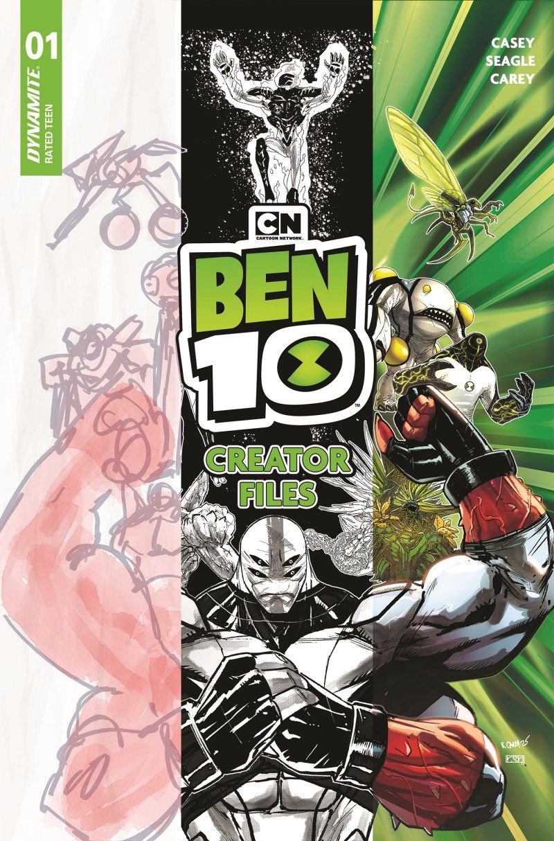 BEN 10 #1 CREATOR FILES CVR A ROBERT CAREY DYNAMITE COMICS (7th October 2026)