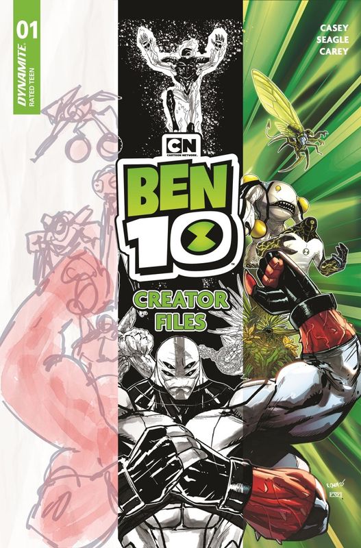 BEN 10 #1 CREATOR FILES CVR A ROBERT CAREY DYNAMITE COMICS (7th October 2026)