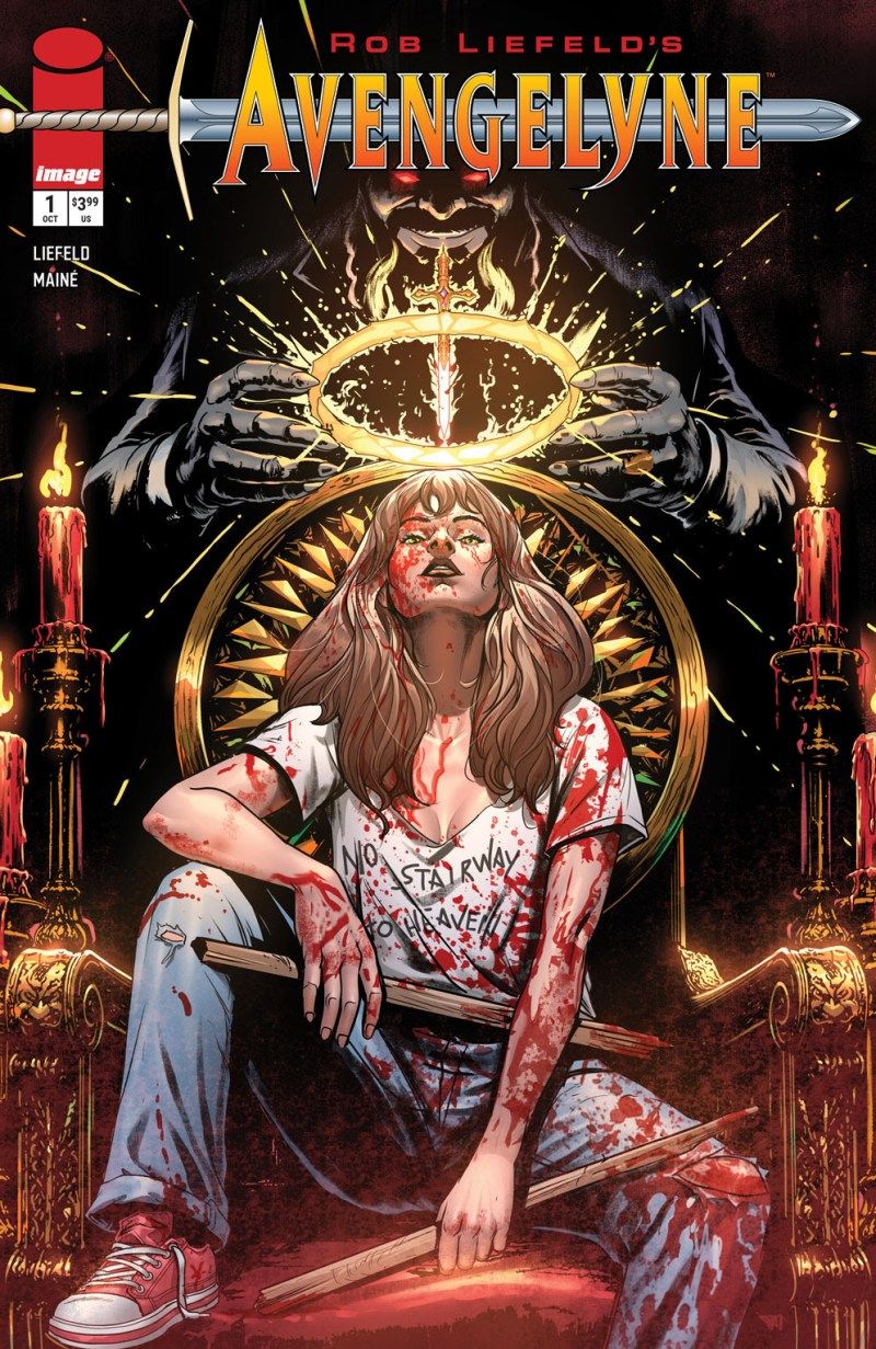 AVENGELYNE #1 CVR A DANIEL MAINE IMAGE COMICS (7th October 2026)