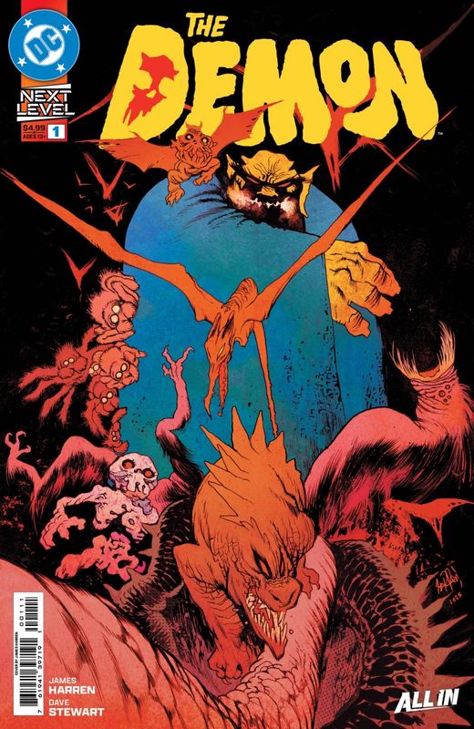 DEMON #1 CVR A JAMES HARREN DC COMICS (7th October 2026)