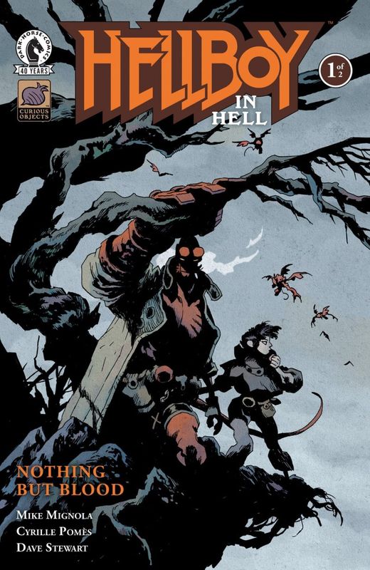 HELLBOY IN HELL NOTHING BUT BLOOD #1 CVR A CYRILLE DARK HORSE COMICS (7th October 2026)