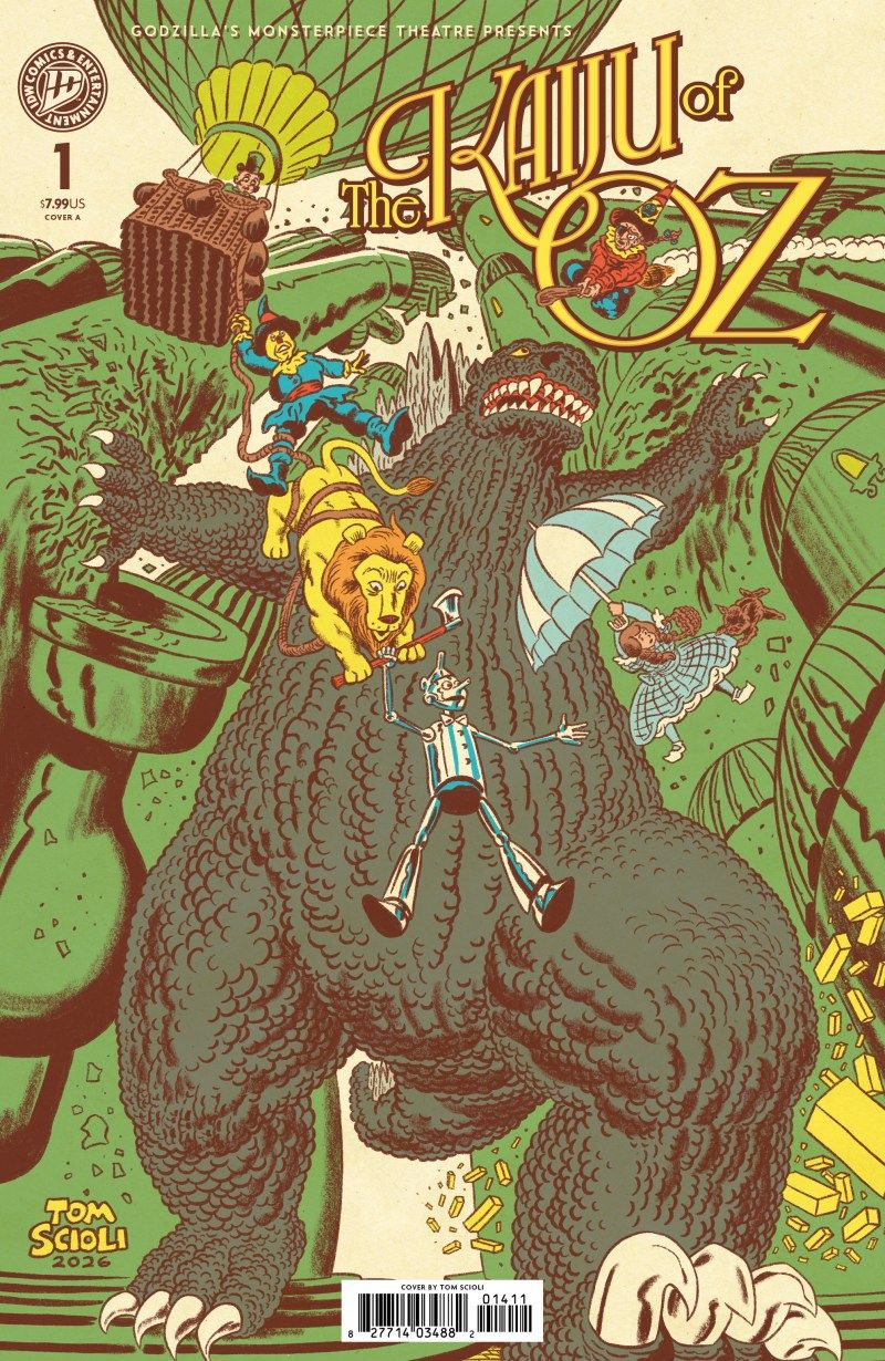 GODZILLAS MONSTERPIECE THEATRE KAIJU OF OZ CVR A IDW COMICS (7th October 2026)